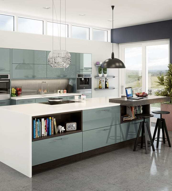 Green Meadow Parallel Kitchen Design